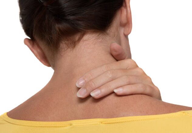 Ang kasakit sa liog nga adunay osteochondrosis sa cervical spine
